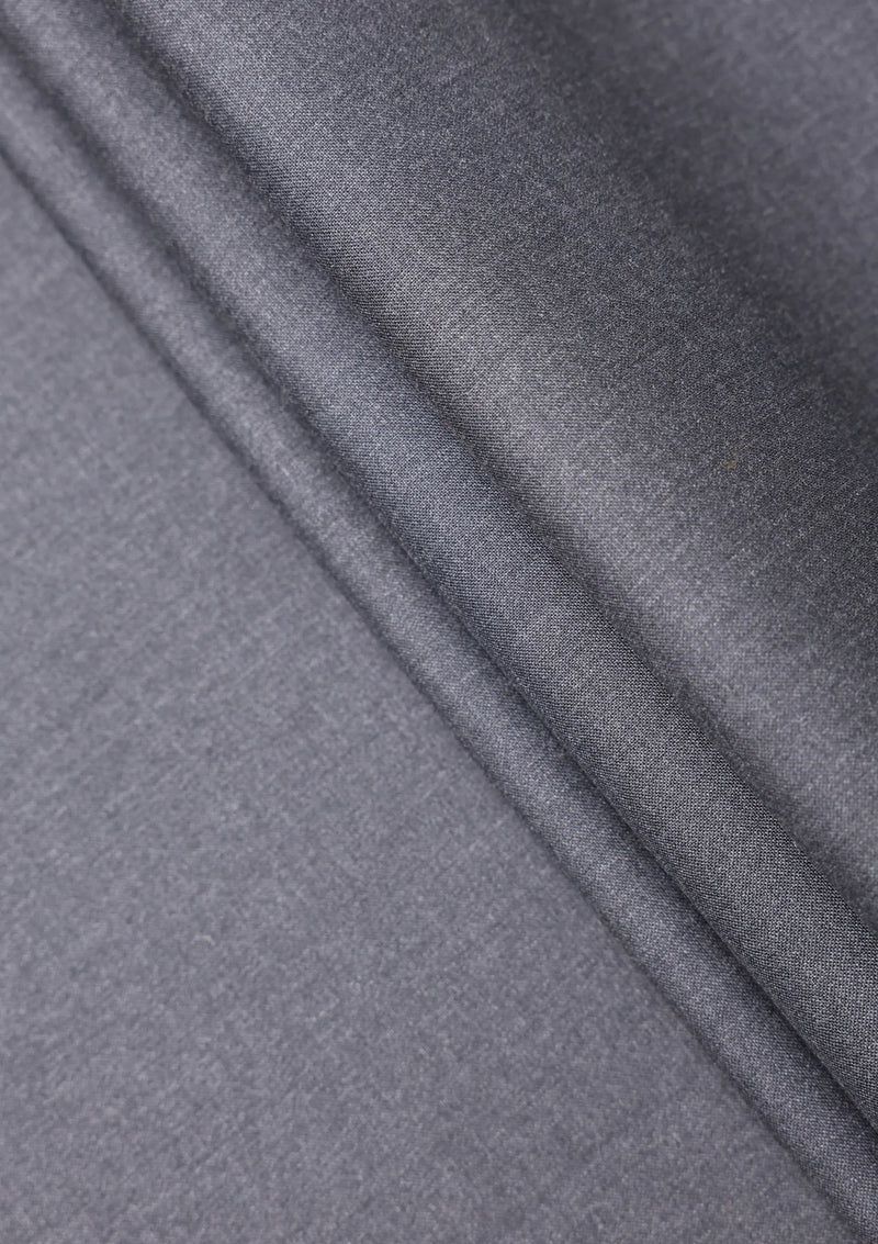 Loro Piana Travel Line Mooving Wool Fabric - Charcoal