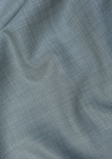Reda Super 110'S Sharkskin 270 GM Wool Fabric - Light Green photo 2