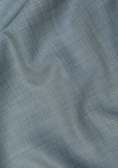 Reda Super 110'S Sharkskin 270 GM Wool Fabric - Light Green photo 2