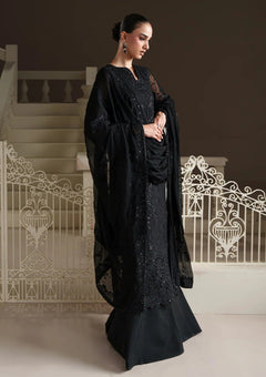 Formals - Emaan Adeel - Modern Heirloom Unstitched Chiffon 26 - OTTILIE photo 3
