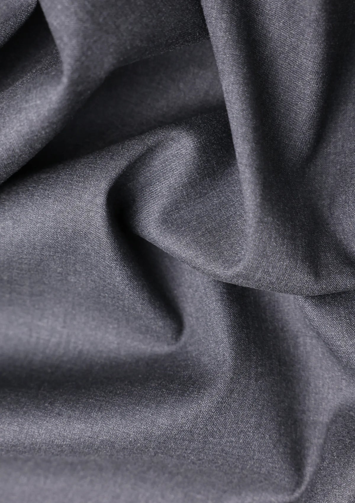 Loro Piana Travel Line Mooving Wool Fabric - Charcoal photo 2