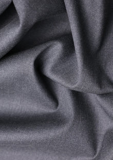 Loro Piana Travel Line Mooving Wool Fabric - Charcoal photo 2