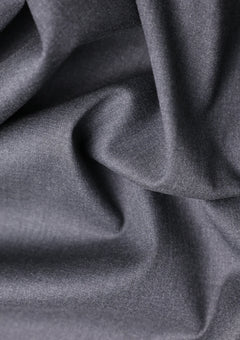 Loro Piana Travel Line Mooving Wool Fabric - Charcoal photo 2