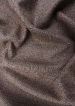 Drago Rugby Flannel Super 130's Wool Fabric - M Brown photo 2