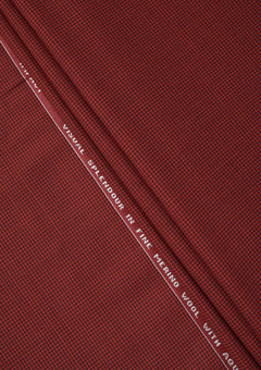 Holland & Sherry Merino Wool Fabric - Rust photo 2