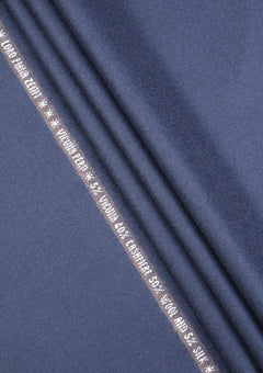 Loro Piana Zenit Cashmere Vicuna Wool & Silk Fabric - D Blue photo 2