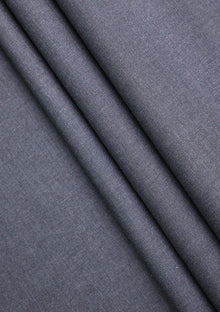 Cerruti Prestige Lanificio Super 130's Wool Fabric D#01 - Charcoal Grey photo 3