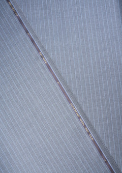 Drapers Sapphire Wool Fabric - Grey photo 2