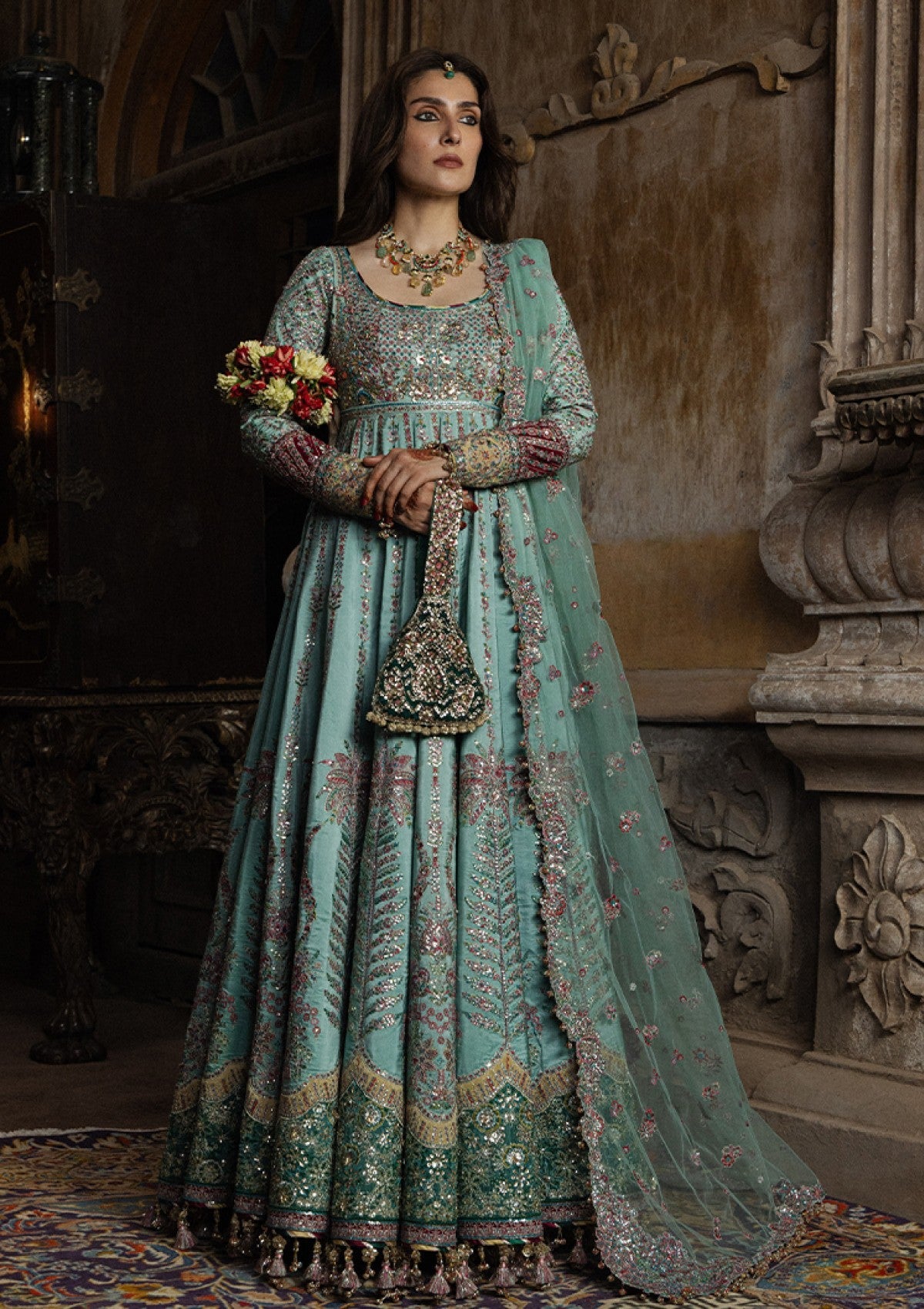 Formals - Hussain Rehar - The Doll House Festive Unstitched 26 - Zeenat photo 1