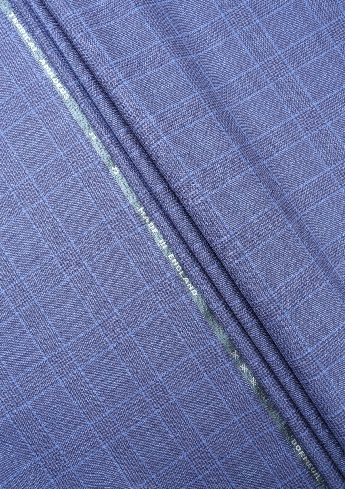 Dormeuil Tropical Amadeus Wool Fabric - Blue photo 2