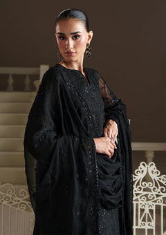 Formals - Emaan Adeel - Modern Heirloom Unstitched Chiffon 26 - OTTILIE photo 4