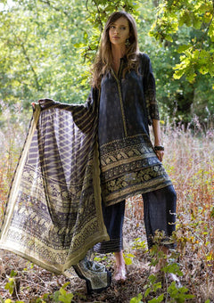 Winter - Sobia Nazir - Satin Edit - Unstitched 25 - SU#05 photo 1