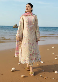Lawn - Sadaf Fawad Khan - Siraa - Luxury 26 - Sunehri photo 1