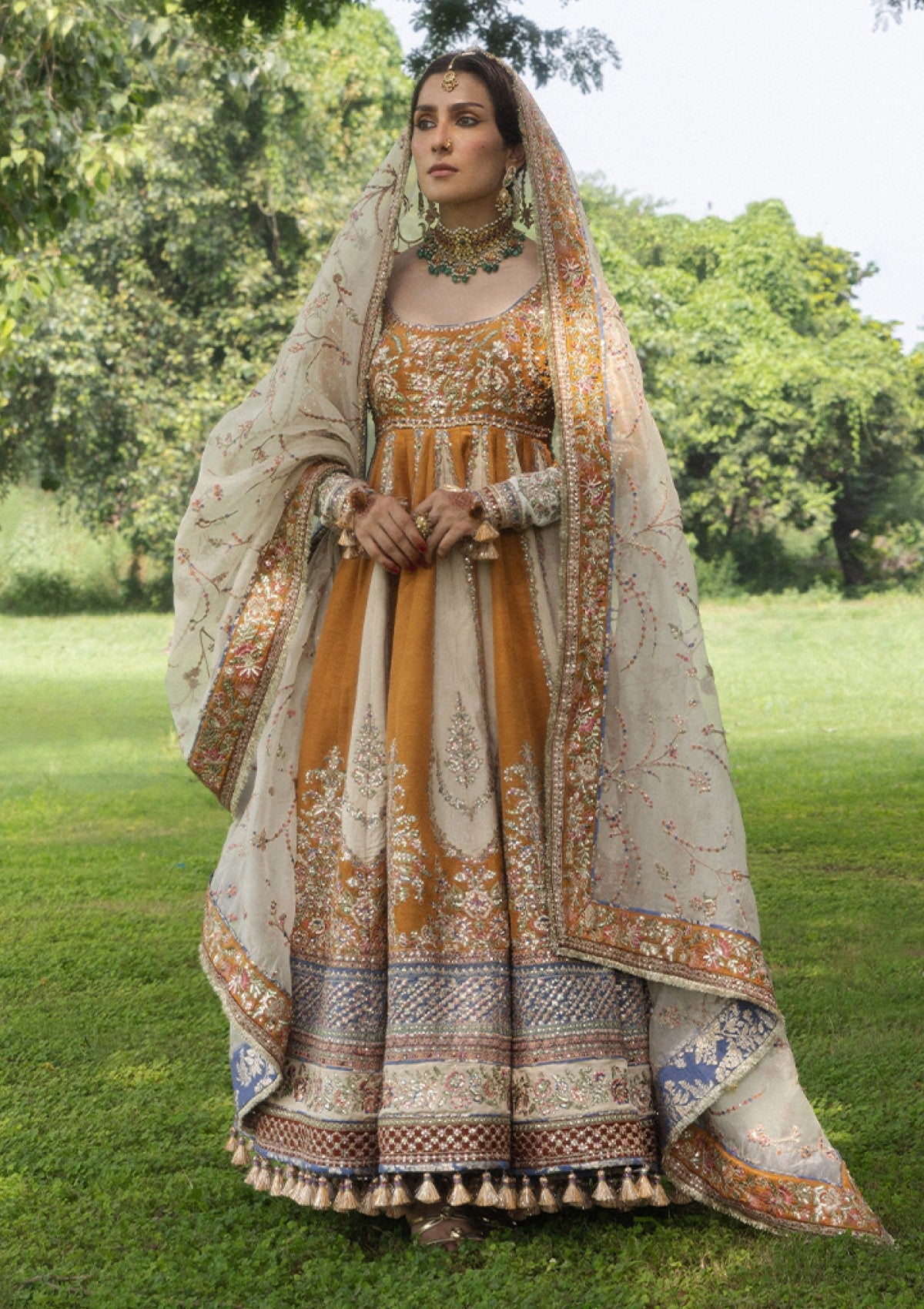 Formals - Hussain Rehar - The Doll House Festive Unstitched 26 - Mehru photo 1
