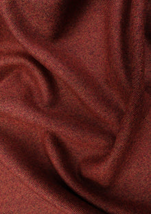 Drago Rugby Flannel Super 130's Wool Fabric - Brick Red photo 2