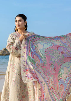 Lawn - Sadaf Fawad Khan - Siraa - Luxury 26 - Sunehri photo 2
