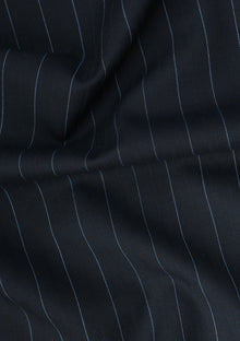 Guabello Super 150's Seven Wool Fabric - Blue photo 3