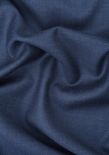 Dormeuil Super 130'S Echo Patagonian Wool Fabric - Dark Blue photo 3