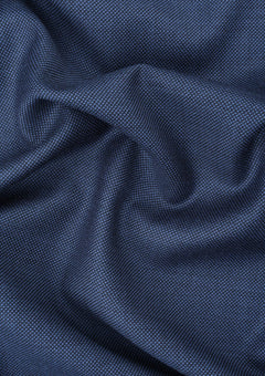 Dormeuil Super 130'S Echo Patagonian Wool Fabric - Dark Blue photo 3