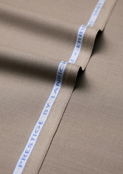 Cerruti Prestige Lanificio Super 130's Wool Fabric D#01 - Khakhi photo 3