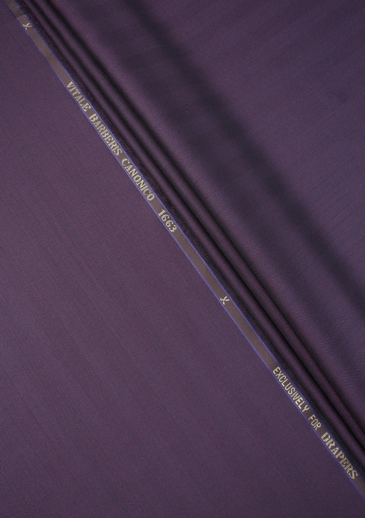 Drapers Montecarlo Wool Fabric - D Purple photo 2