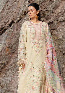 Lawn - Sadaf Fawad Khan - Siraa - Luxury 26 - Sunehri photo 3