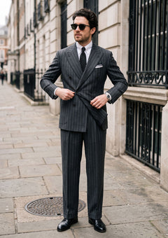 Cavani The Quintessence Super 150'S Wool - Dark Grey image 1