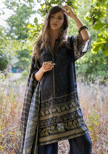 Winter - Sobia Nazir - Satin Edit - Unstitched 25 - SU#05 photo 2