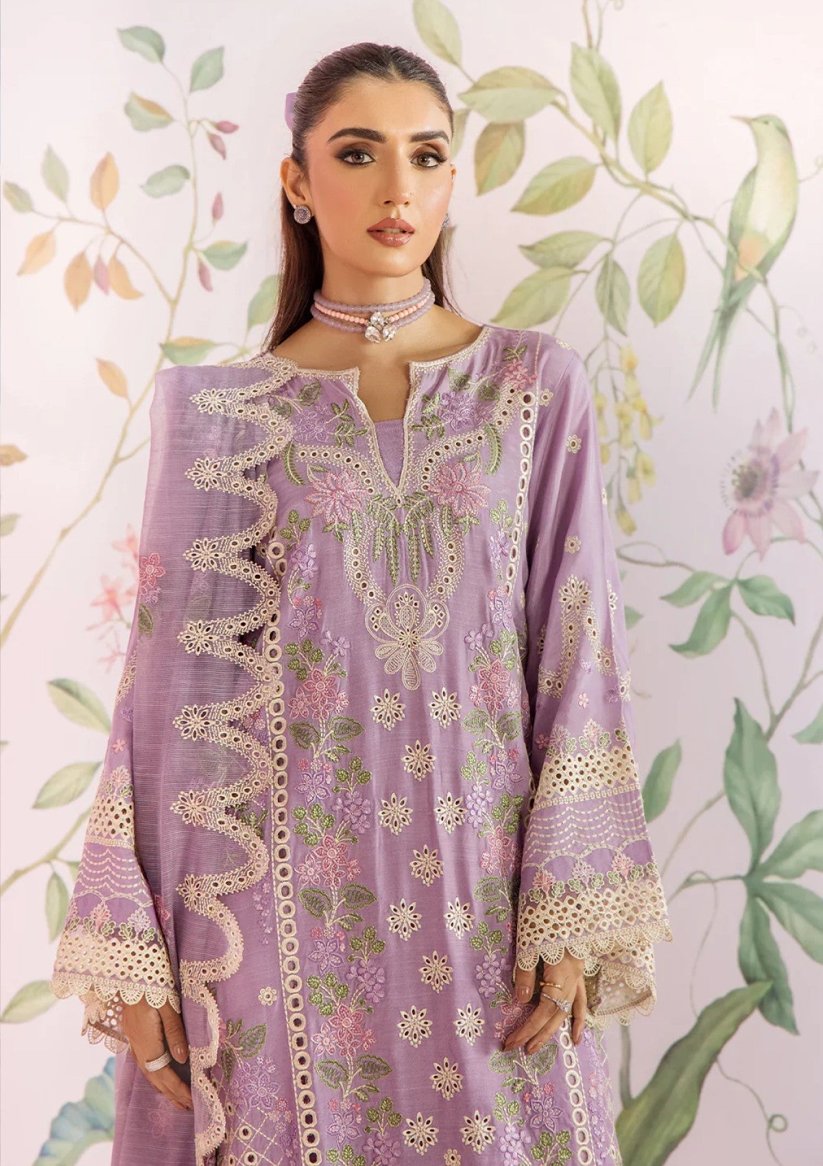 Formals - Meeral - Eid Tropical Silk 26 - ELANORA photo 4