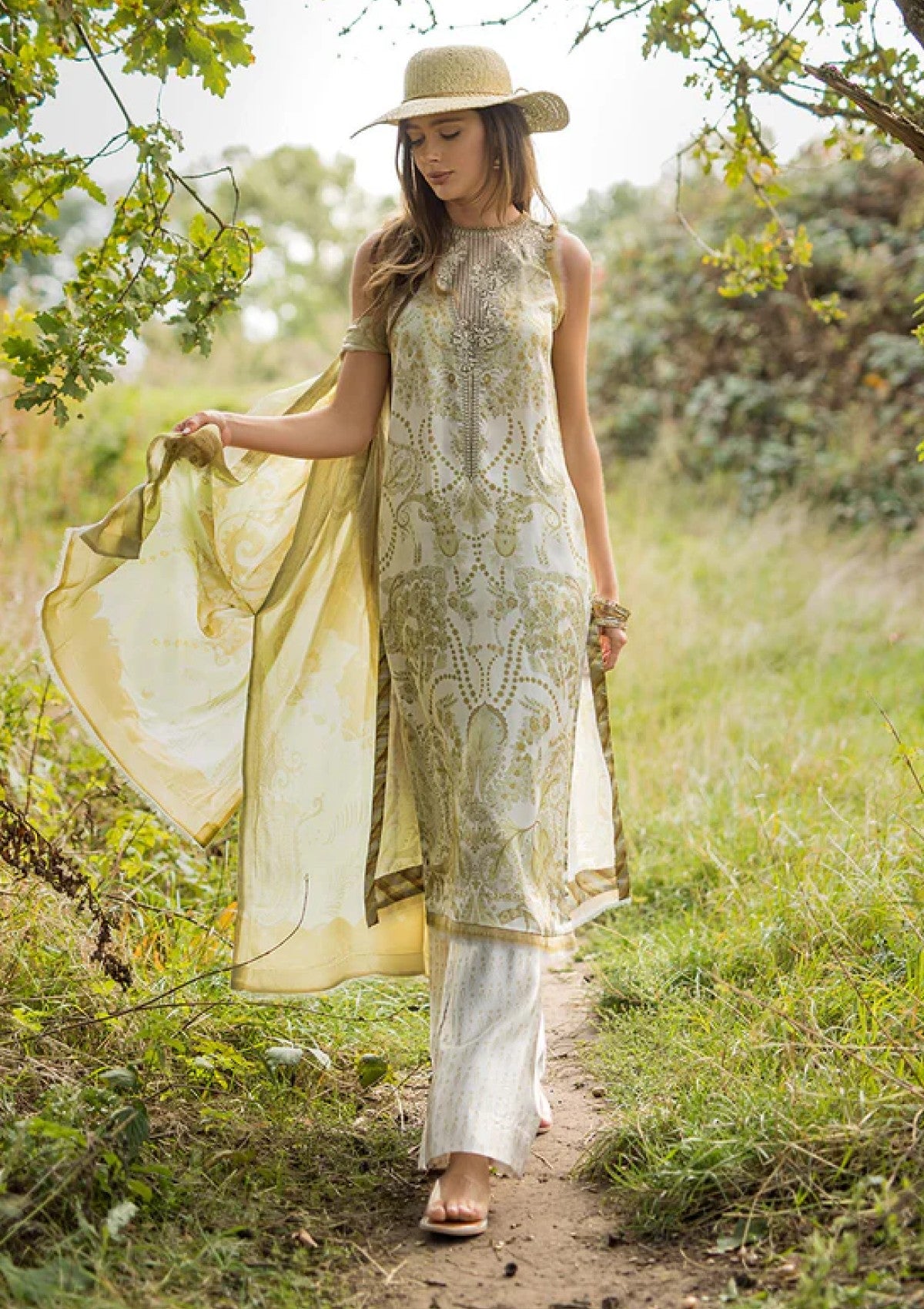 Winter - Sobia Nazir - Satin Edit - Unstitched 25 - SU#06 photo 1