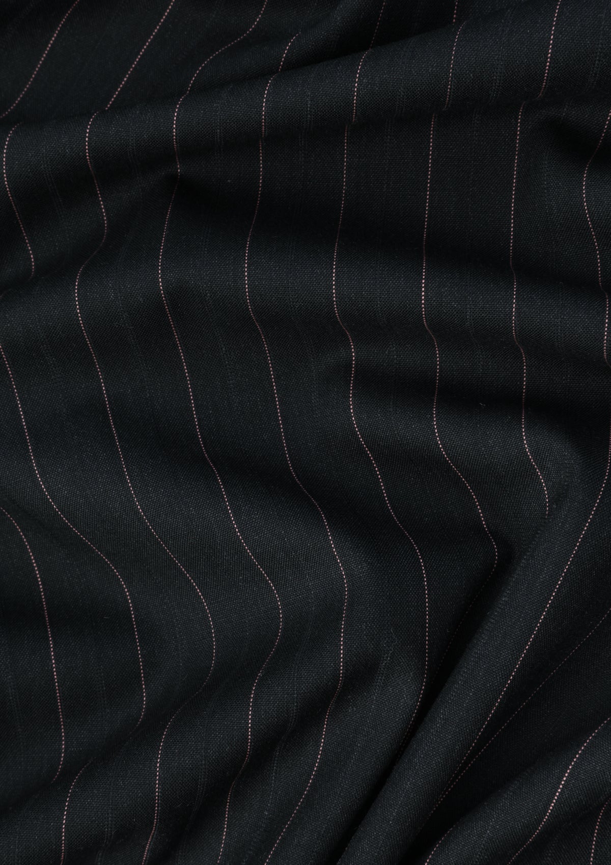 Guabello Super 150's Seven Wool Fabric - Black photo 3