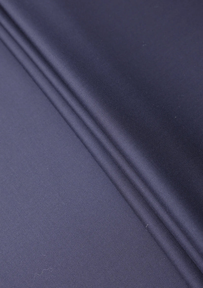 Loro Piana Travel Line Mooving Wool Fabric - B Blue