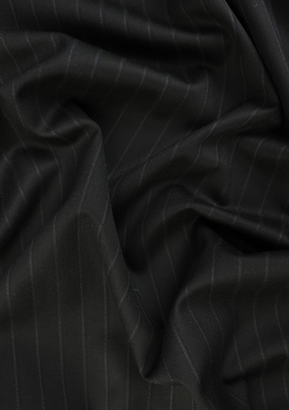 Loro Piana Highlander 13 Micron Super 210's Merino Wool Fabric - Black photo 2