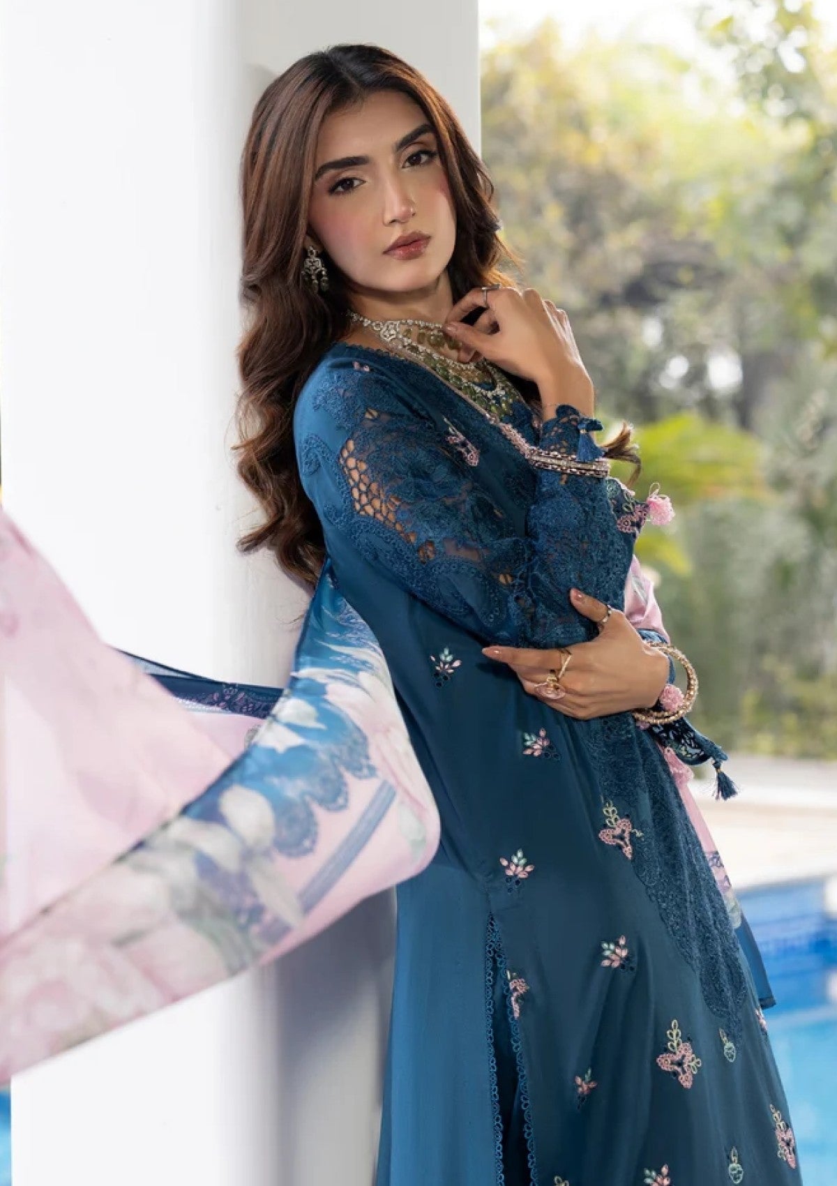 Lawn - Marwat Textiles - Gulmina - Dilkash 26 - D#10 - NAEEMA image 3