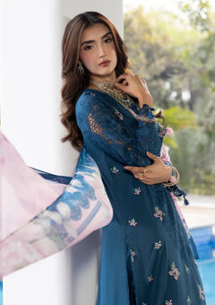 Lawn - Marwat Textiles - Gulmina - Dilkash 26 - D#10 - NAEEMA image 3