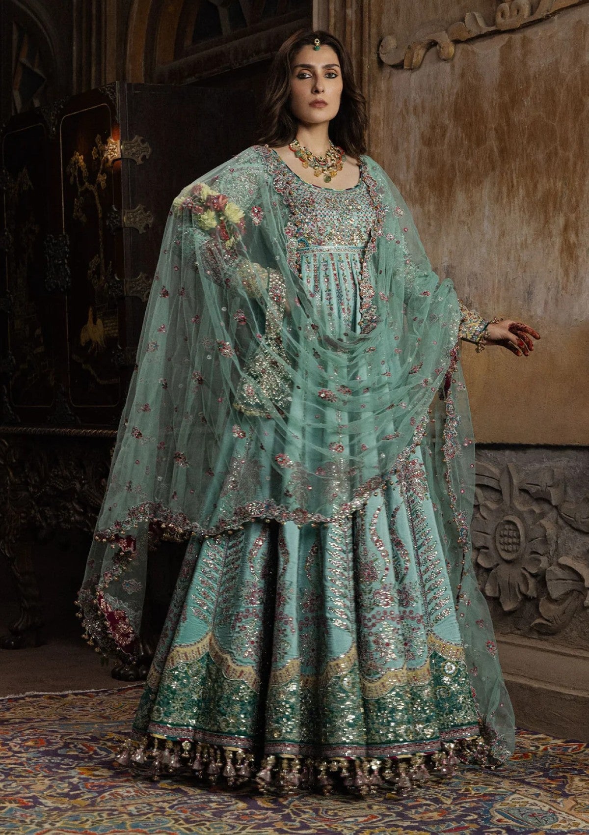Formals - Hussain Rehar - The Doll House Festive Unstitched 26 - Zeenat photo 3