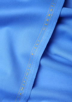 Cerruti Prestige Lanificio Super 130's Wool Fabric D#01 - Sky Blue photo 4