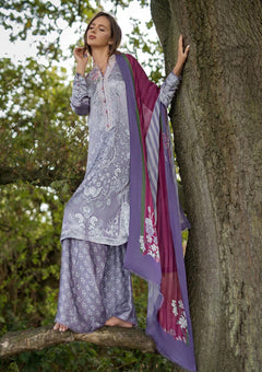 Winter - Sobia Nazir - Satin Edit - Unstitched 25 - SU#01 photo 1