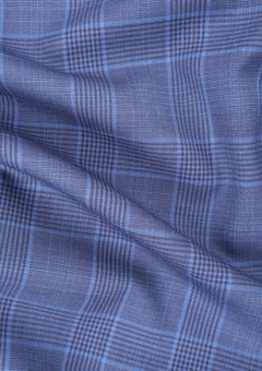 Dormeuil Tropical Amadeus Wool Fabric - Blue photo 3