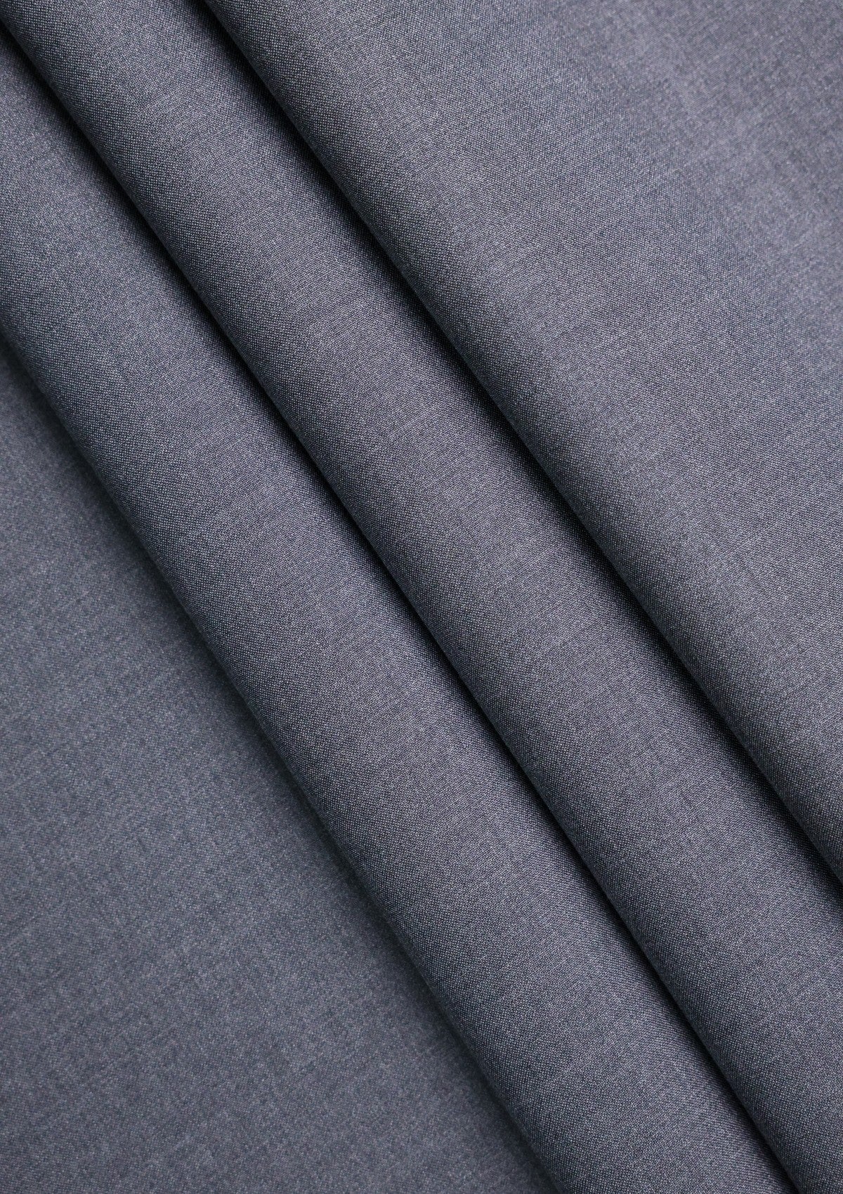 Cerruti Metallizzato Super 130's wool Fabric D#01 - Medium Grey photo 2