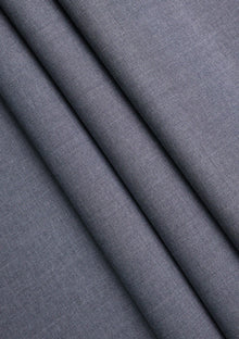 Cerruti Metallizzato Super 130's wool Fabric D#01 - Medium Grey photo 2