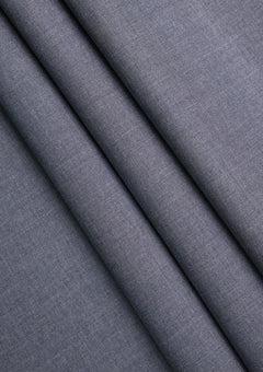 Cerruti Metallizzato Super 130's wool Fabric D#01 - Medium Grey photo 2