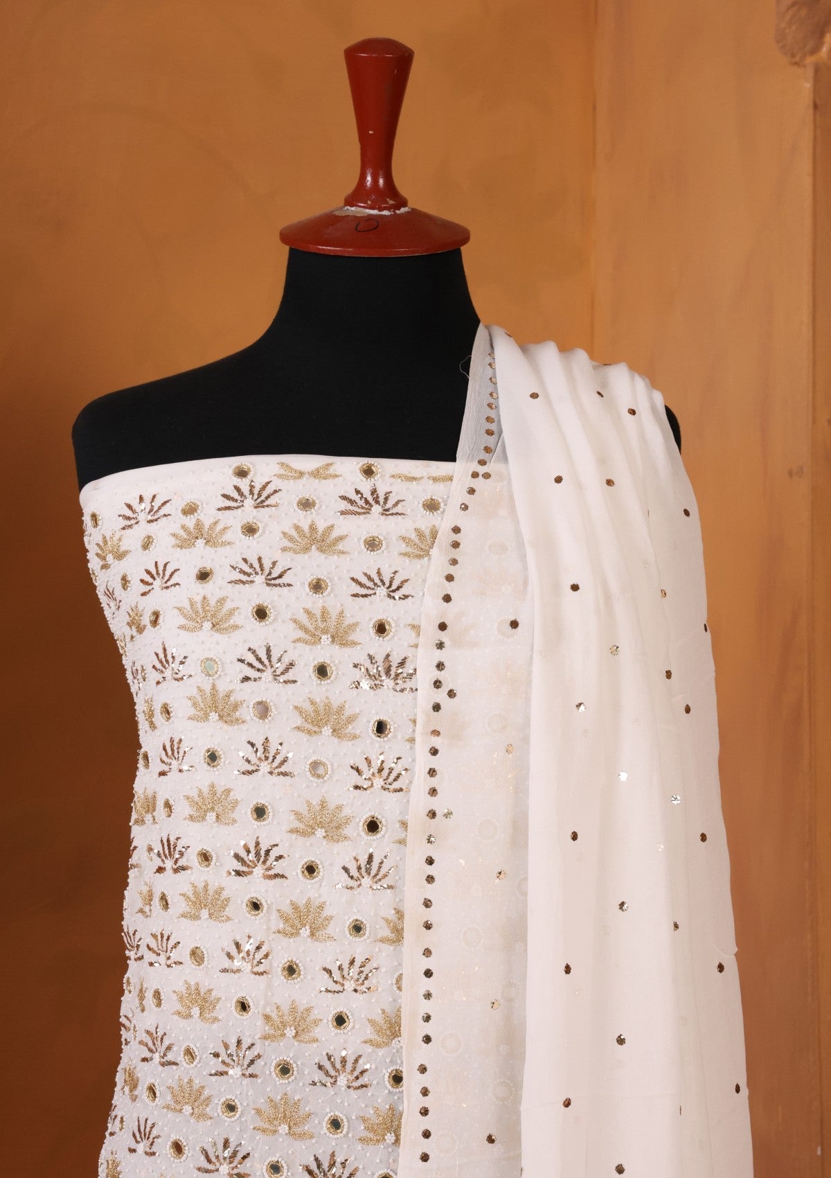 Formals - Bahawalpur Pehnawa - Georgette Chiffon - 2 Piece - D#17 - photo 2