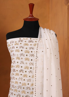 Formals - Bahawalpur Pehnawa - Georgette Chiffon - 2 Piece - D#17 - photo 2
