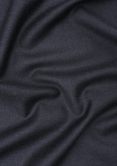 Dormeuil Super 130'S Echo Patagonian Wool Fabric - Charcoal photo 3