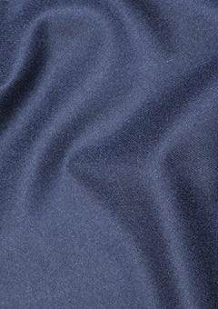 Loro Piana Zenit Cashmere Vicuna Wool & Silk Fabric - D Blue photo 3