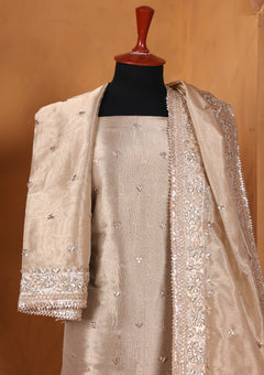 Formals - Bahawalpur Pehnawa - Masuri Gota Work - 2 Piece - D#06 - photo 2