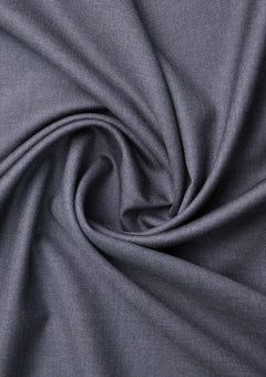 Cerruti Prestige Lanificio Super 130's Wool Fabric D#01 - Charcoal Grey photo 2