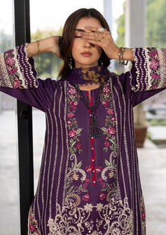Lawn - Marwat Textiles - Gulmina - Dilkash 26 - D#07 - AIMA image 2