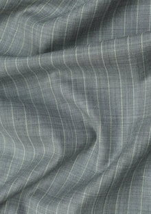Guabello Super 150's Seven Wool Fabric - Grey photo 3